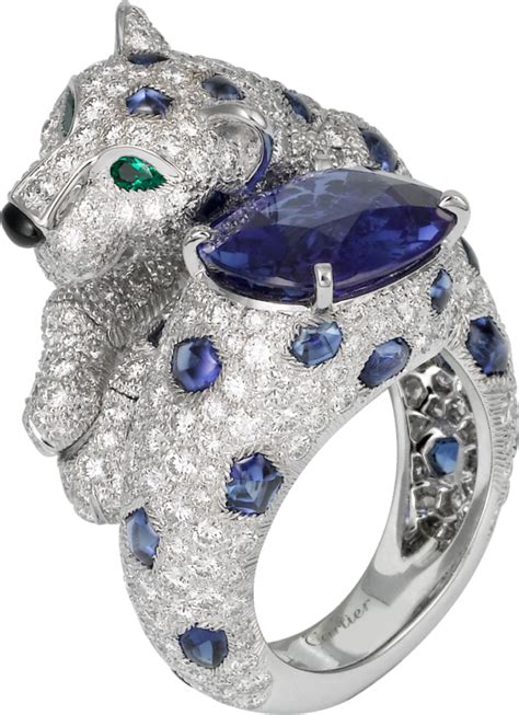 Panthère de Cartier luxury women’s rings 